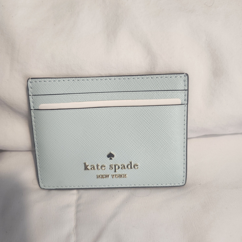 Kate Spade Pastel Blue Card Holder
